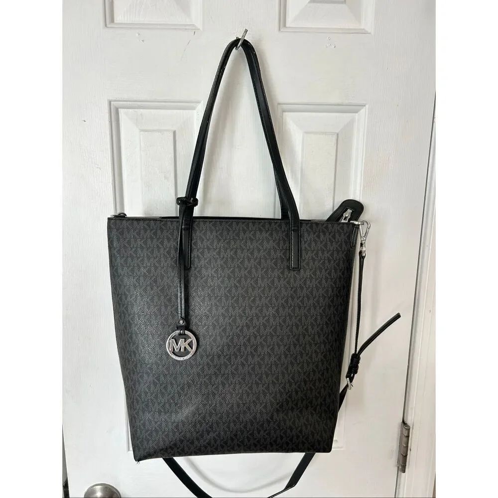 Michael Kors HAYLEY Tote Handbag NS convertible Large 13x13x5